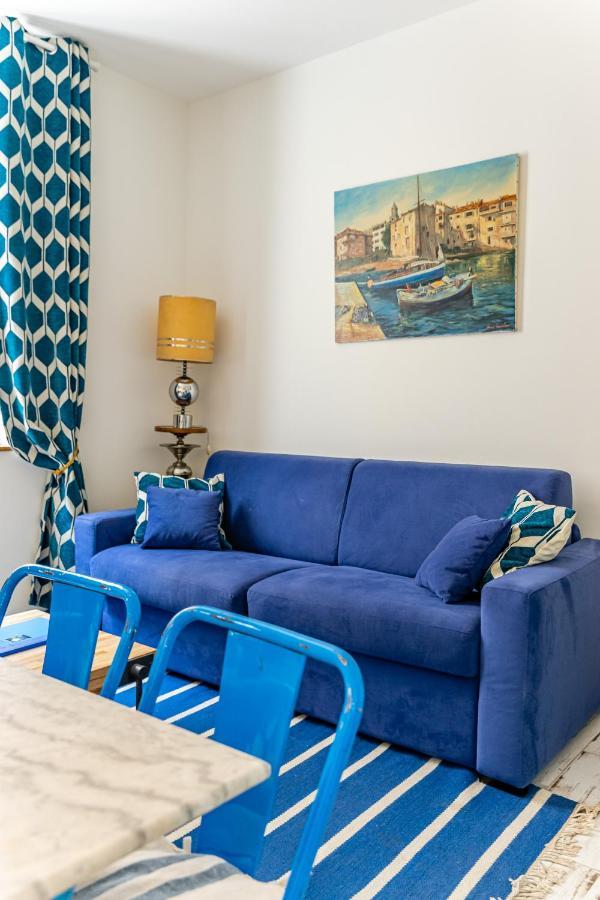 Studio Bleu 29M2, 120M Vieux-Port , Clim ,Wifi, Acces Autonome Avec Code Marselha Exterior foto