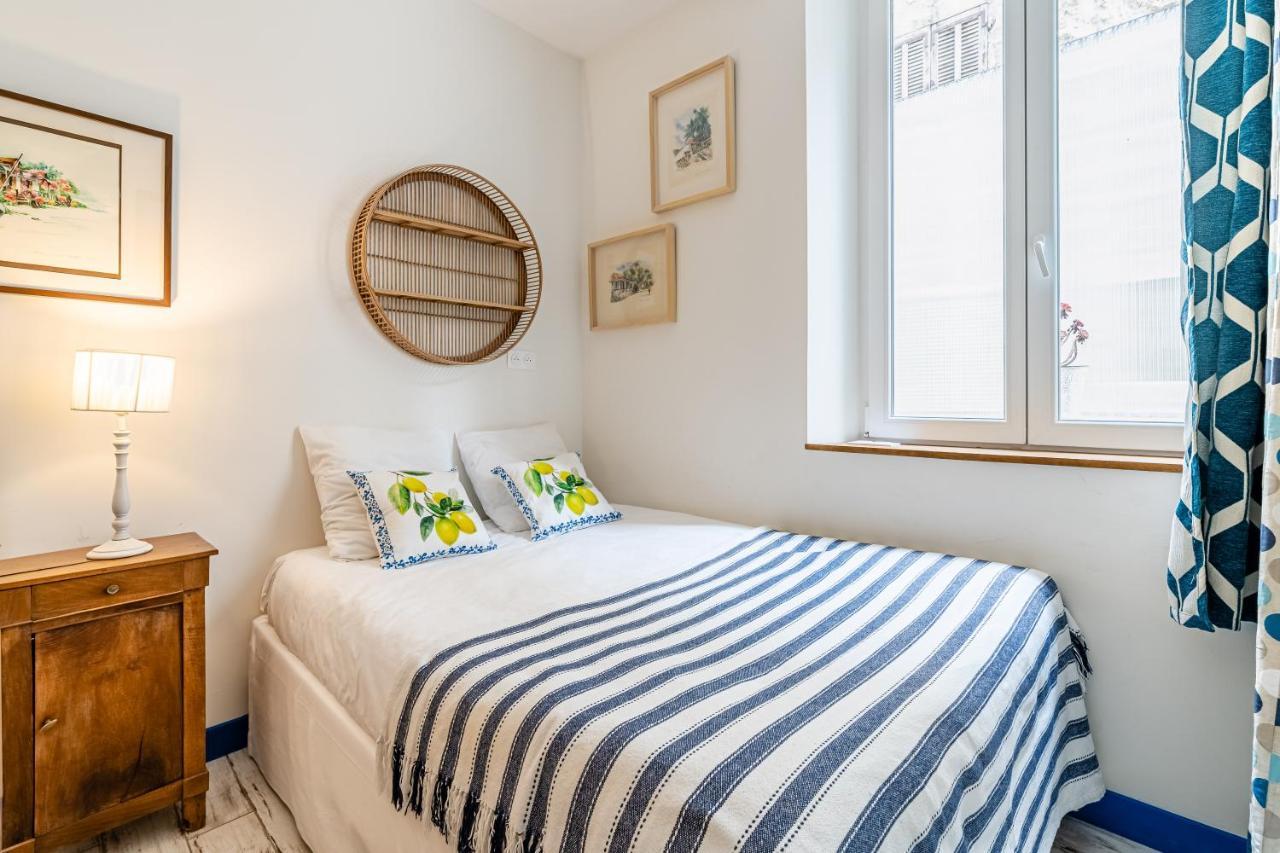 Studio Bleu 29M2, 120M Vieux-Port , Clim ,Wifi, Acces Autonome Avec Code Marselha Exterior foto