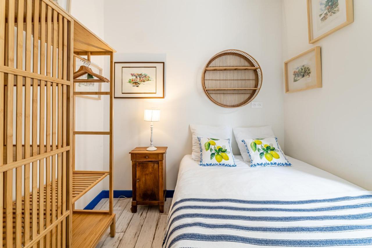 Studio Bleu 29M2, 120M Vieux-Port , Clim ,Wifi, Acces Autonome Avec Code Marselha Exterior foto